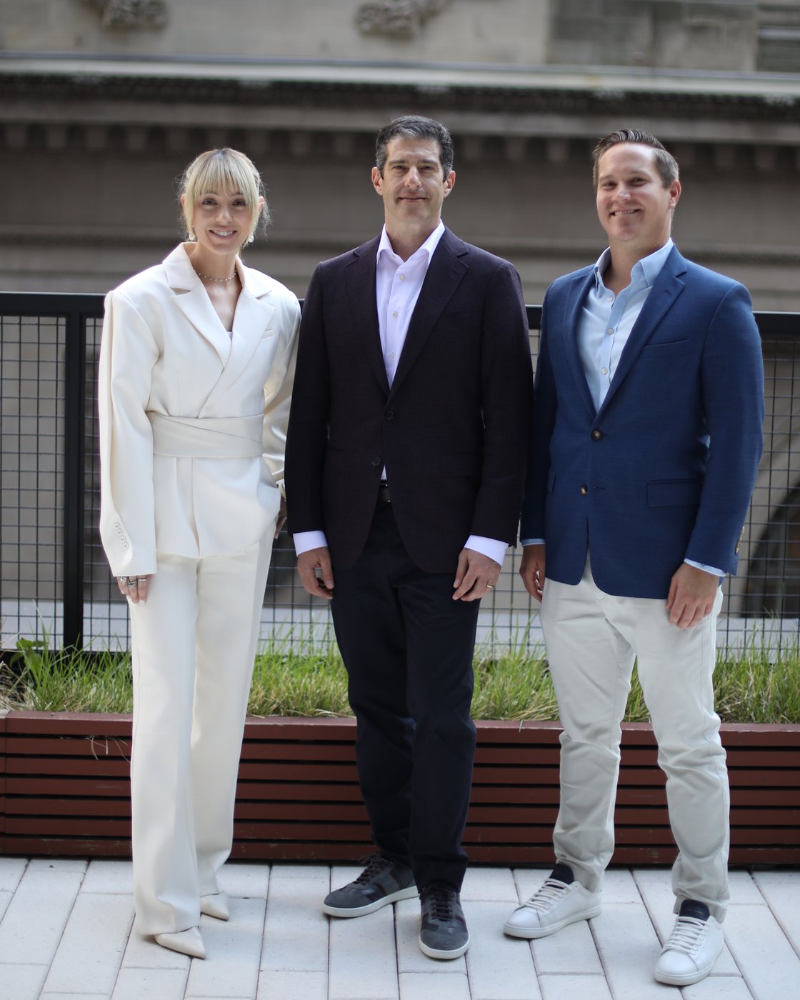 Crystal Venture Partners. Cat Jordan, Jonathan Crystal, Steve McGovern